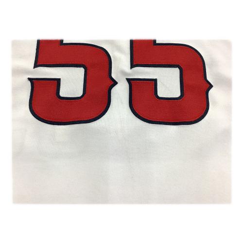 ロサンゼルス・エンゼルス 松井秀喜【55】 応援グッズ MLBA6200F6 SIZE L ホワイト　オーセンティックコレクション