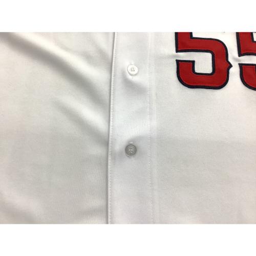 ロサンゼルス・エンゼルス 松井秀喜【55】 応援グッズ MLBA6200F6 SIZE L ホワイト　オーセンティックコレクション