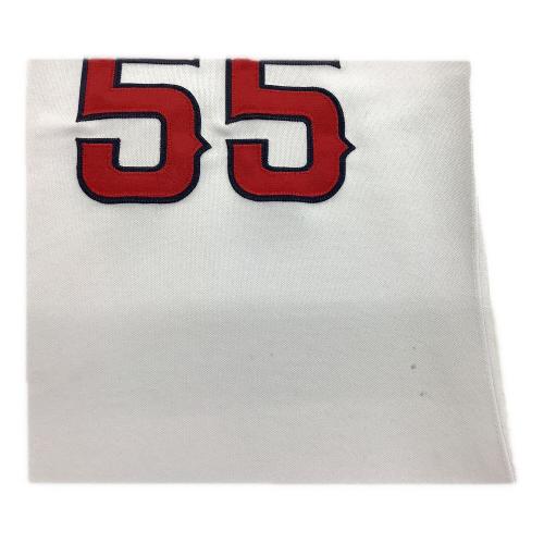 ロサンゼルス・エンゼルス 松井秀喜【55】 応援グッズ MLBA6200F6 SIZE L ホワイト　オーセンティックコレクション