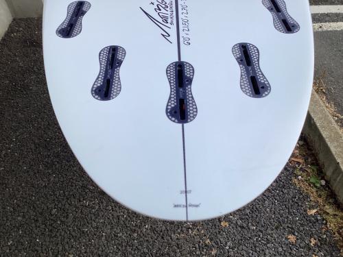 PLACEBO (プレセボ) ROUND NOSE ROUND ショートボード ホワイト 6'0”x21.50”x2.70” -39.00cl