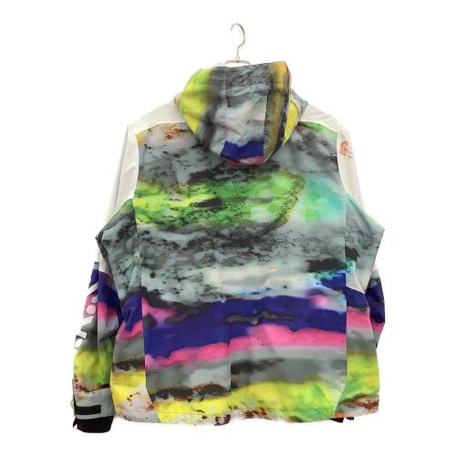 MTN.ROCK STAR (マウンテンロックスター) HARUMAKI JACKET スノーボードウェア(ジャケット) メンズ SIZE L ホワイト×マルチカラー