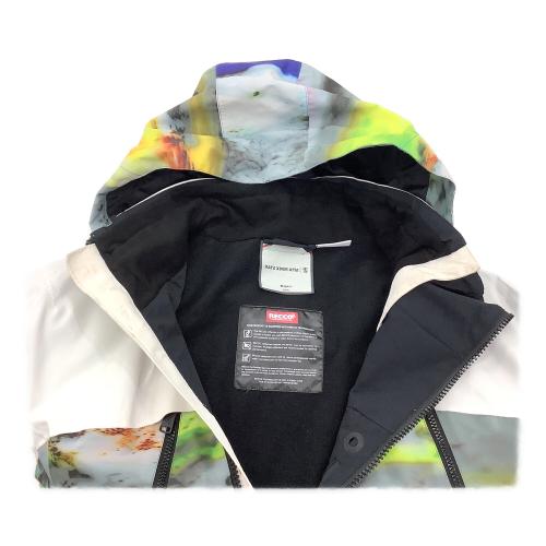 MTN.ROCK STAR (マウンテンロックスター) HARUMAKI JACKET スノーボードウェア(ジャケット) メンズ SIZE L ホワイト×マルチカラー