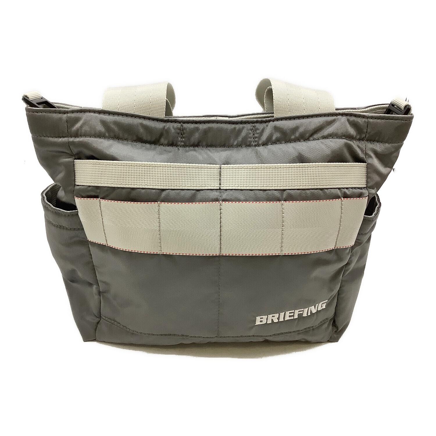 BRIEFING (ブリーフィング) ゴルフバッグ グレー CART TOTE ECO TWILL