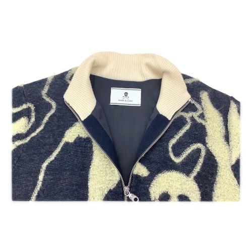 MARK&LONA (マークアンドロナ) アウター ゴルフウェア(トップス) ML-17W-B09 メンズ SIZE L ベージュ×ネイビー