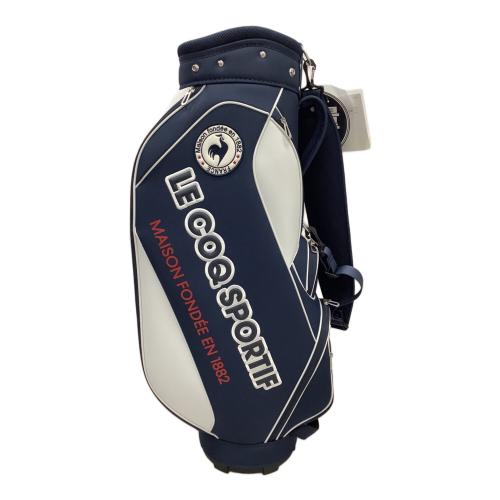 le coq sportif (ルコックスポルティフ) キャディバッグ ネイビー LG5SCB01L　スポーティデザイン　未使用品