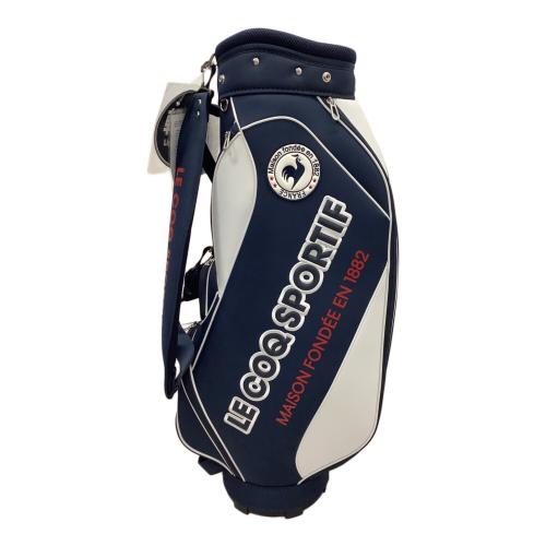 le coq sportif (ルコックスポルティフ) キャディバッグ ネイビー LG5SCB01L　スポーティデザイン　未使用品