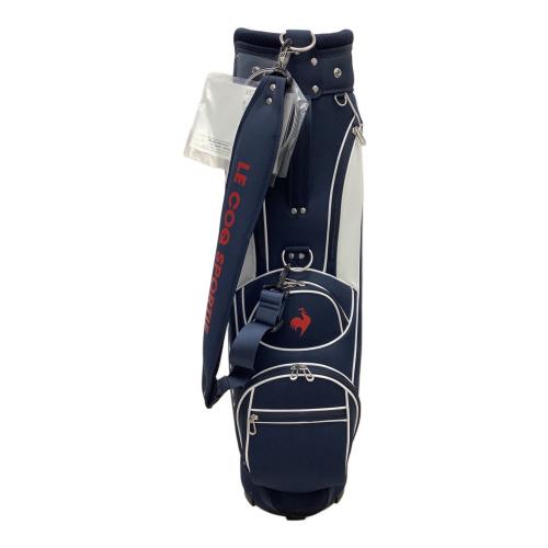 le coq sportif (ルコックスポルティフ) キャディバッグ ネイビー LG5SCB01L　スポーティデザイン　未使用品