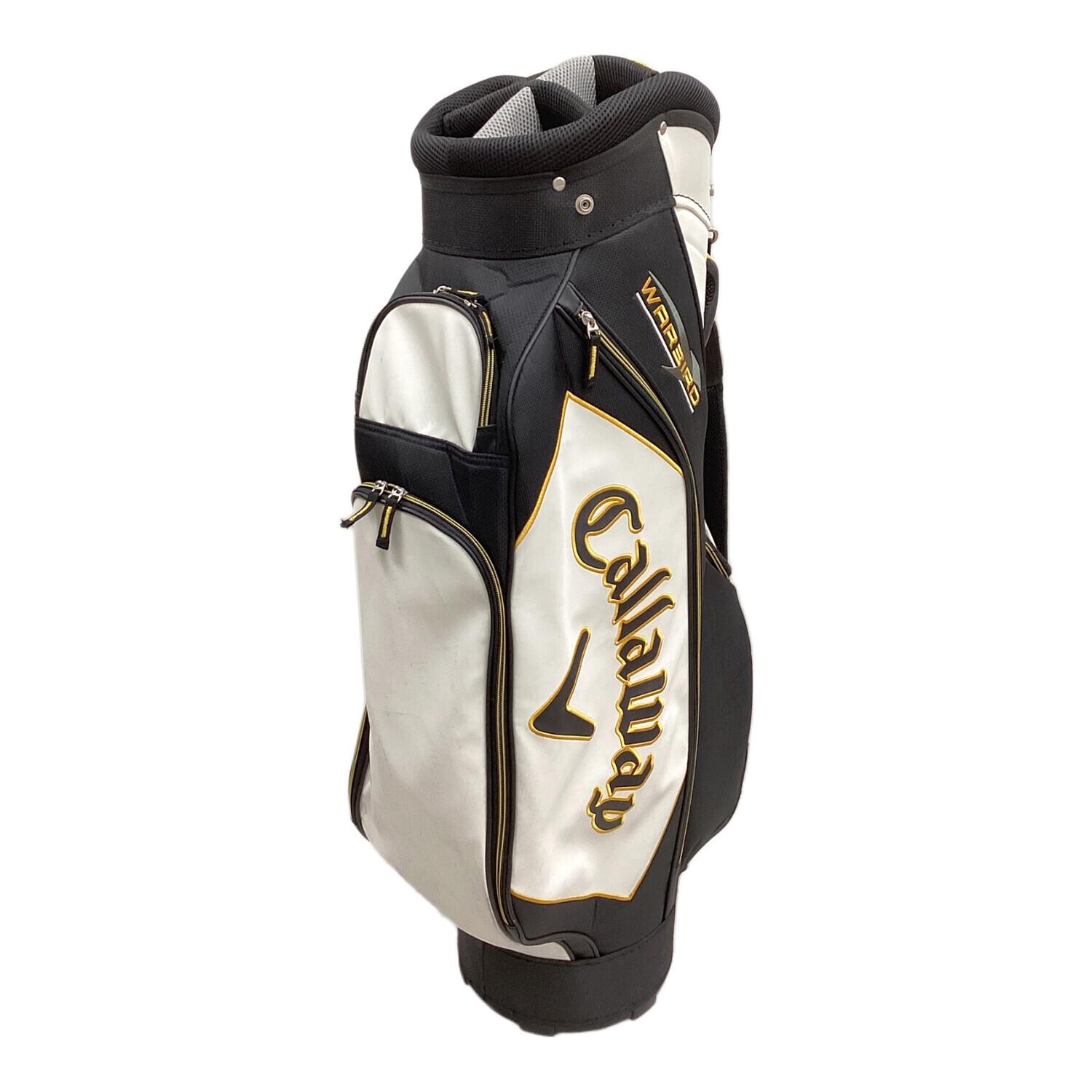 Callaway REV キャディバッグ ブラック/ホワイト Callaway (キャロウェイ) キャディバッグ ブラック×ホワイト warbird