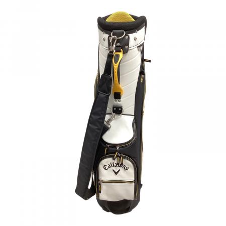 Callaway (キャロウェイ) キャディバッグ ブラック×ホワイト warbird