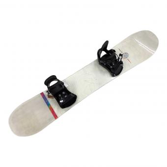 SALOMON (サロモン) FRONTIER スノーボード 157cm ホワイト　ビンディング付