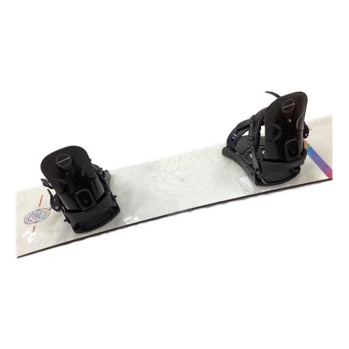 SALOMON (サロモン) FRONTIER スノーボード 157cm ホワイト　ビンディング付