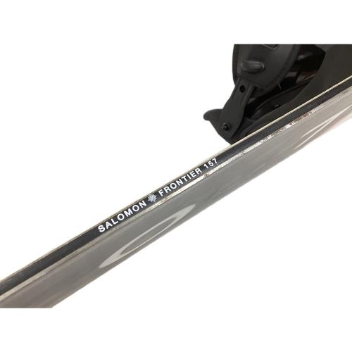 SALOMON (サロモン) FRONTIER スノーボード 157cm ホワイト　ビンディング付