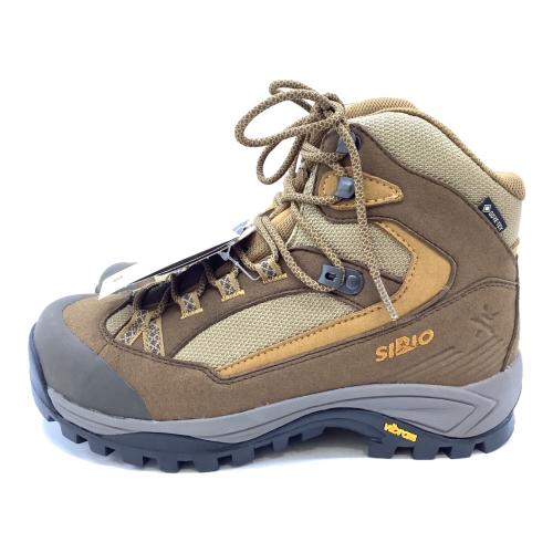 SIRIO (シリオ) ハイカット(ソフトソール) トレッキングシューズ PF302 ユニセックス SIZE 25cm ブラウン