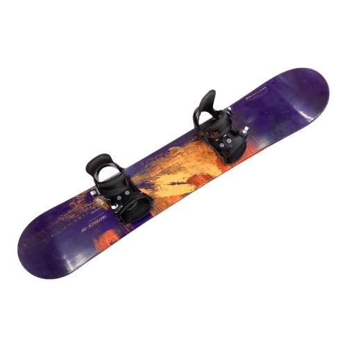 SALOMON (サロモン) FAST BACK スノーボード 155cm パープル×オレンジ　 パープル×オレンジ 2x4 FAST BACK ビンディング付（two[b]one）MLサイズ
