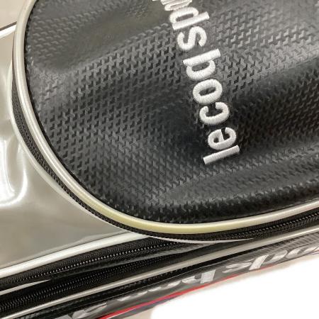 le coq sportif キャディバッグ セルフスタンド ゴルフ 9型 軽量 le coq sportif GOLF (ルコック スポルティフ ゴルフ) キャディバッグ