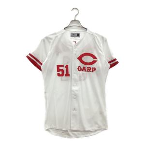 広島東洋カープ (ヒロシマトウヨウカープ) 【51】前田智徳 応援グッズ 12JRMC3551 Mサイズ ホワイト×レッド