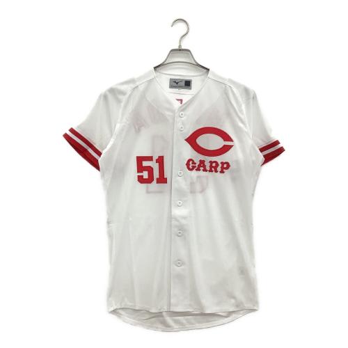 広島東洋カープ (ヒロシマトウヨウカープ) 【51】前田智徳 応援グッズ 12JRMC3551 Mサイズ ホワイト×レッド