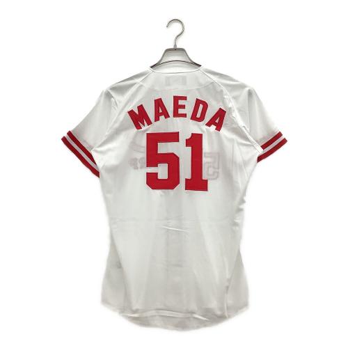 広島東洋カープ (ヒロシマトウヨウカープ) 【51】前田智徳 応援グッズ 12JRMC3551 Mサイズ ホワイト×レッド