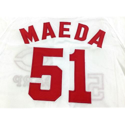 広島東洋カープ (ヒロシマトウヨウカープ) 【51】前田智徳 応援グッズ 12JRMC3551 Mサイズ ホワイト×レッド