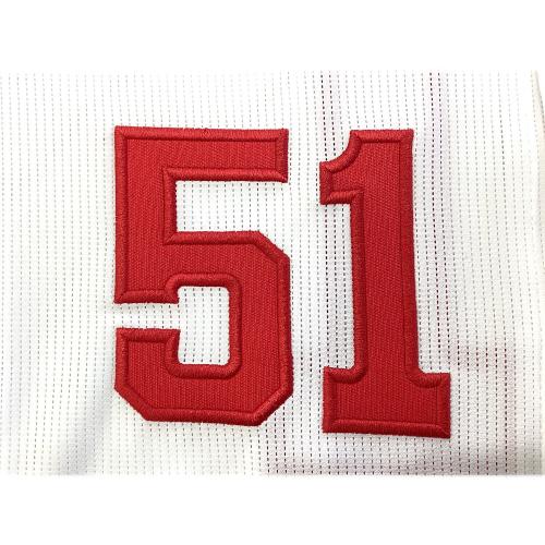 広島東洋カープ (ヒロシマトウヨウカープ) 【51】前田智徳 応援グッズ 12JRMC3551 Mサイズ ホワイト×レッド