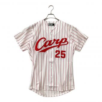 広島東洋カープ (ヒロシマトウヨウカープ) 【25】新井貴浩 応援グッズ 歴代ユニフォーム 2002年～2008年 Mサイズ ホワイト×レッド