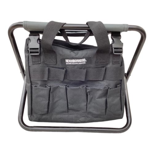 NEIGHBORHOOD (ネイバーフッド) アウトドアチェア ブラック SRL フォールディングスツールバッグ