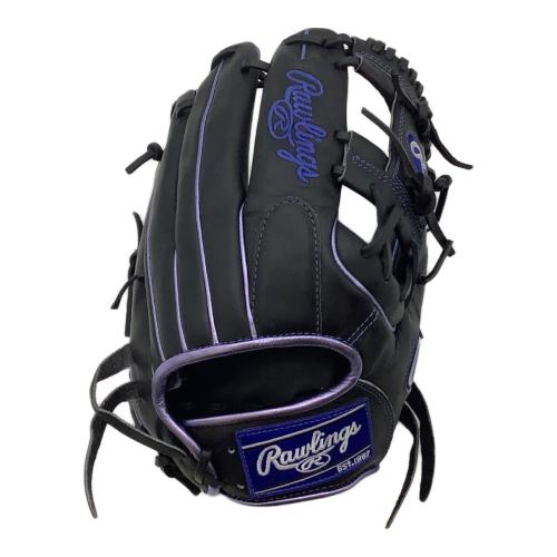 RAWLINGS (ローリングス) HOH METALLIC 軟式グローブ GR3FHMCK4H @ ブラック×ブルー