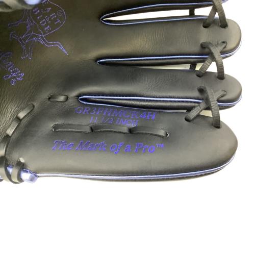 RAWLINGS (ローリングス) HOH METALLIC 軟式グローブ GR3FHMCK4H @ ブラック×ブルー