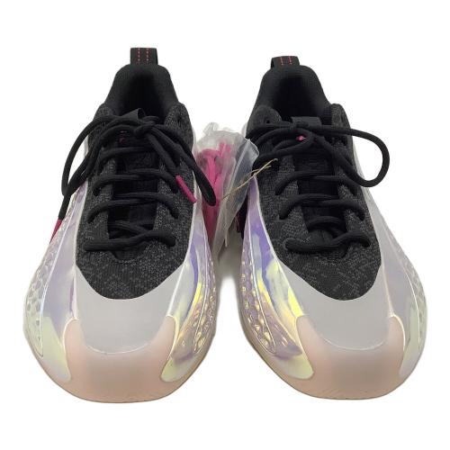 adidas (アディダス) バスケットボールシューズ JS0646 AE 1 ロー メンズ SIZE 26cm ブラック×シルバー