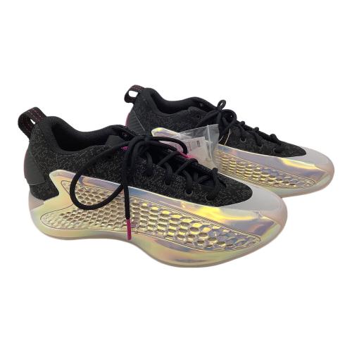 adidas (アディダス) バスケットボールシューズ JS0646 AE 1 ロー メンズ SIZE 26cm ブラック×シルバー