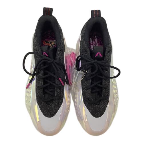 adidas (アディダス) バスケットボールシューズ JS0646 AE 1 ロー メンズ SIZE 26cm ブラック×シルバー