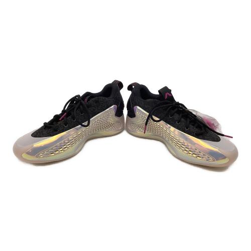 adidas (アディダス) バスケットボールシューズ JS0646 AE 1 ロー メンズ SIZE 26cm ブラック×シルバー