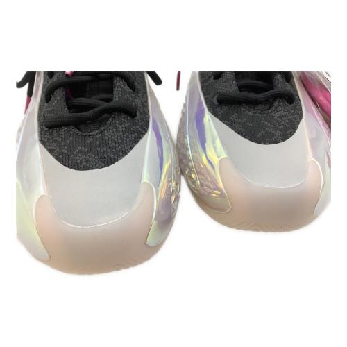 adidas (アディダス) バスケットボールシューズ JS0646 AE 1 ロー メンズ SIZE 26cm ブラック×シルバー