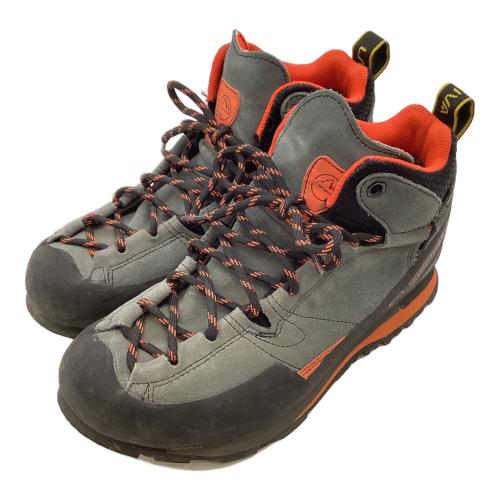 LA SPORTIVA (スポルティバ) BOULDER X MID GTX ミドルカット トレッキングシューズ メンズ SIZE 26-26.5cm ブラック×レッド