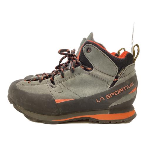 LA SPORTIVA (スポルティバ) BOULDER X MID GTX ミドルカット トレッキングシューズ メンズ SIZE 26-26.5cm ブラック×レッド