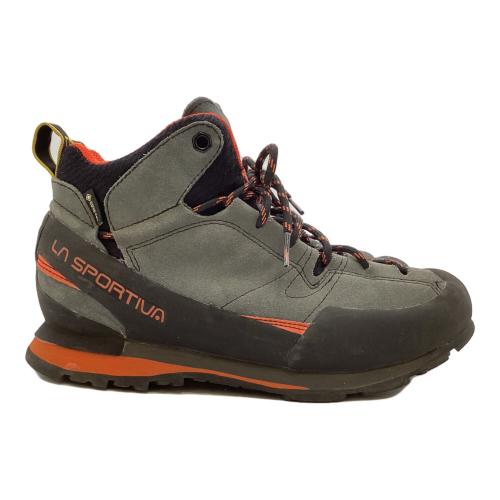 LA SPORTIVA (スポルティバ) BOULDER X MID GTX ミドルカット トレッキングシューズ メンズ SIZE 26-26.5cm ブラック×レッド