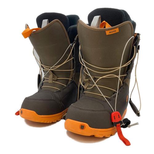 BURTON (バートン) MOTO AF スノーボードブーツ メンズ SIZE 28cm ブラウン×オレンジ