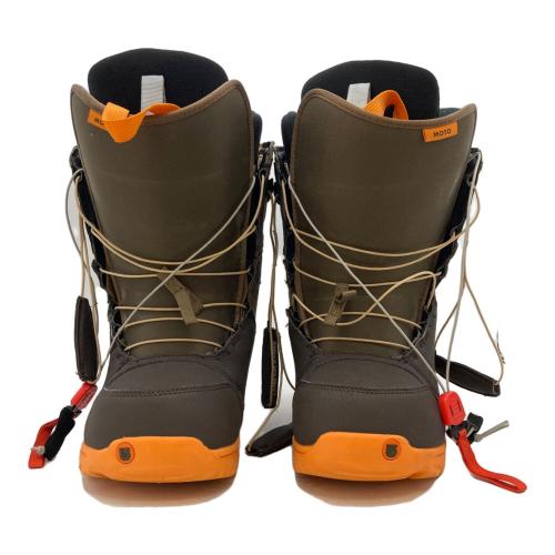 BURTON (バートン) MOTO AF スノーボードブーツ メンズ SIZE 28cm ブラウン×オレンジ