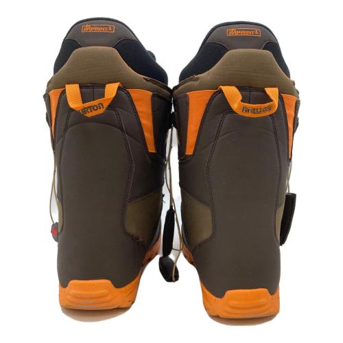 BURTON (バートン) MOTO AF スノーボードブーツ メンズ SIZE 28cm ブラウン×オレンジ