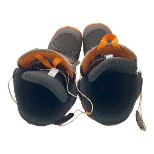 BURTON (バートン) MOTO AF スノーボードブーツ メンズ SIZE 28cm ブラウン×オレンジ