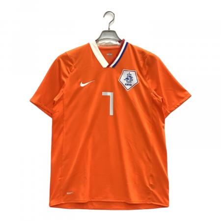 オランダ代表　ユニフォーム　レトロ　美品 オランダ代表 (オランダダイヒョウ) 2005-06 サッカーユニフォーム