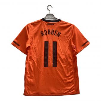 オランダ代表 (オランダダイヒョウ) 2010-2011年 サッカーユニフォーム 37606 【11】ロッベン SIZE M