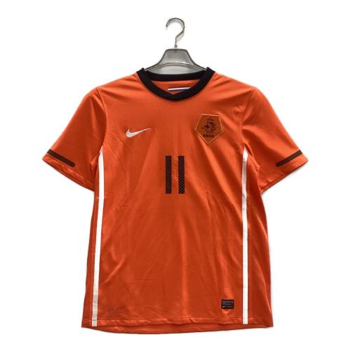 オランダ代表 (オランダダイヒョウ) 2010-2011年 サッカーユニフォーム 37606 【11】ロッベン SIZE M