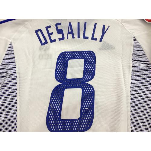 フランス代表 (フランスダイヒョウ) 2002-2003 サッカーユニフォーム 298737 【8】デサイー SIZE LL