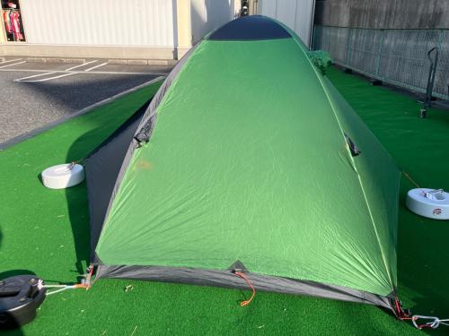 finetrack (ファイントラック) 登山用テント FAG0312 グリーン ヨゴレ有 カミナドーム2