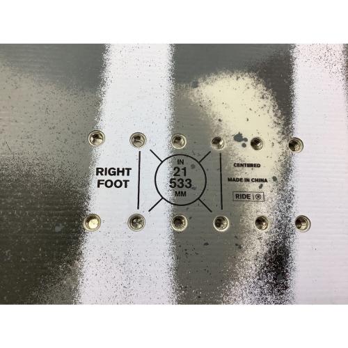 RIDE (ライド) TWINPIG スノーボード 2021-2022  148cm ブラック×ホワイト　キャンバー