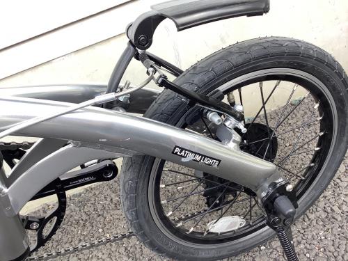 RENAULT (ルノー) 折りたたみ自転車 PLATINUM LIGHT8 シルバー