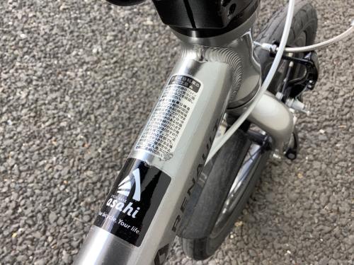 RENAULT (ルノー) 折りたたみ自転車 PLATINUM LIGHT8 シルバー