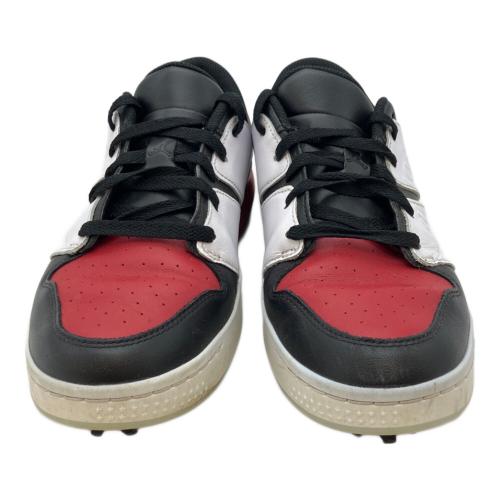 NIKE (ナイキ) ジョーダン NU レトロ 1 G ゴルフシューズ FZ4153-001 メンズ SIZE 26cm レッド×ホワイト