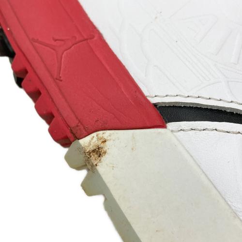 NIKE (ナイキ) ジョーダン NU レトロ 1 G ゴルフシューズ FZ4153-001 メンズ SIZE 26cm レッド×ホワイト